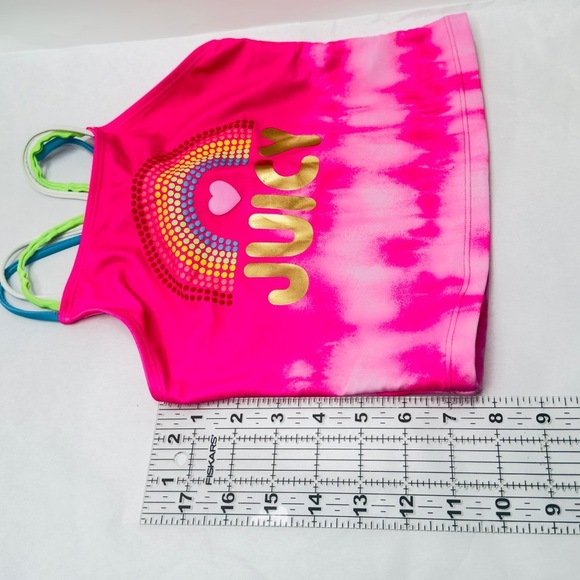 Swimsuit girls top Size 8 One  Piece Swimsuit juicy‎ couture - Picture 8 of 9
